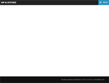 Tablet Screenshot of hipandhitched.com